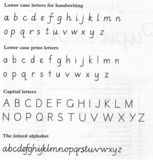 Handwriting 1